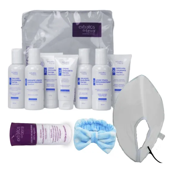 Kit Limpeza De Pele Completo Iniciante Extratos Da Terra