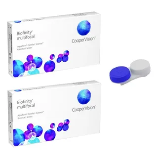 2 Caixas BiofinityÂź Multifocal Incolor Coopervision + Estojo 2 Caixas BiofinityÂź Multifocal Incolor Coopervision + Estojo