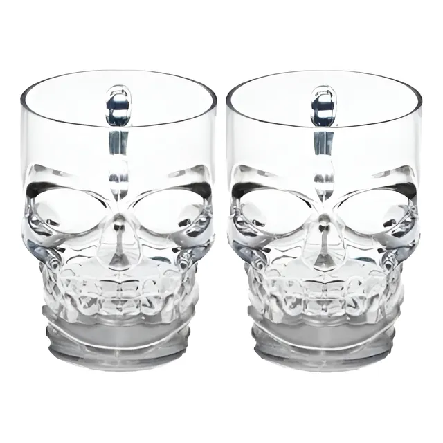 Vaso Luminoso Led Calavera - Bar - Coctel