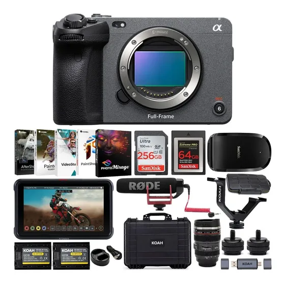 Sony Produccion Video Camara Cine Fx3 Marco Completo 14