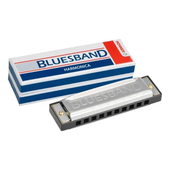 Armonica Blusera Hohner Blues Band Diatonica Tono Do
