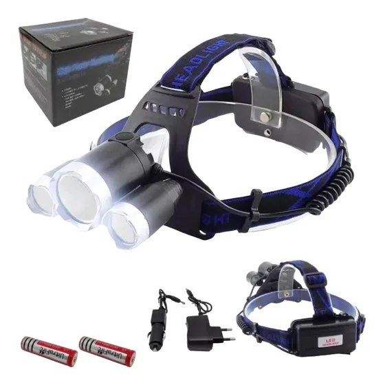 Kit De Linterna Led Frontal Luz Frontal Para Casco Headlight