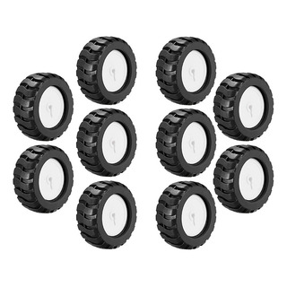 10 Llantas Ruedas De Goma Para Motorreductor Eje En D Pololu 10 Llantas Ruedas De Goma Para Motorreductor Eje En D Pololu