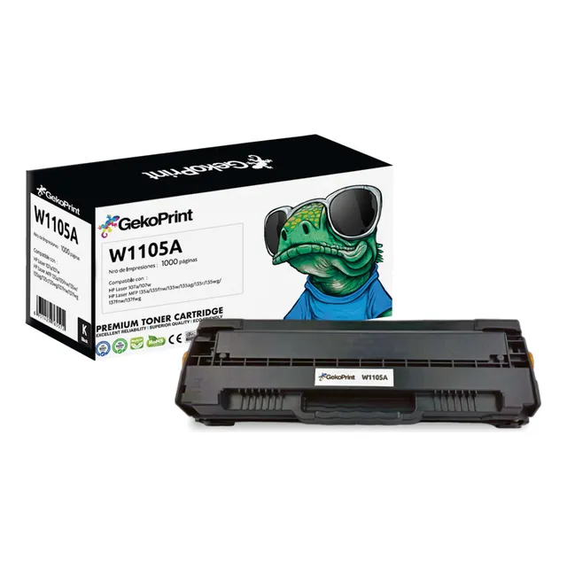 Toner Geko Compatible Hp 105a Con Chip Para 135w W1105a 107w