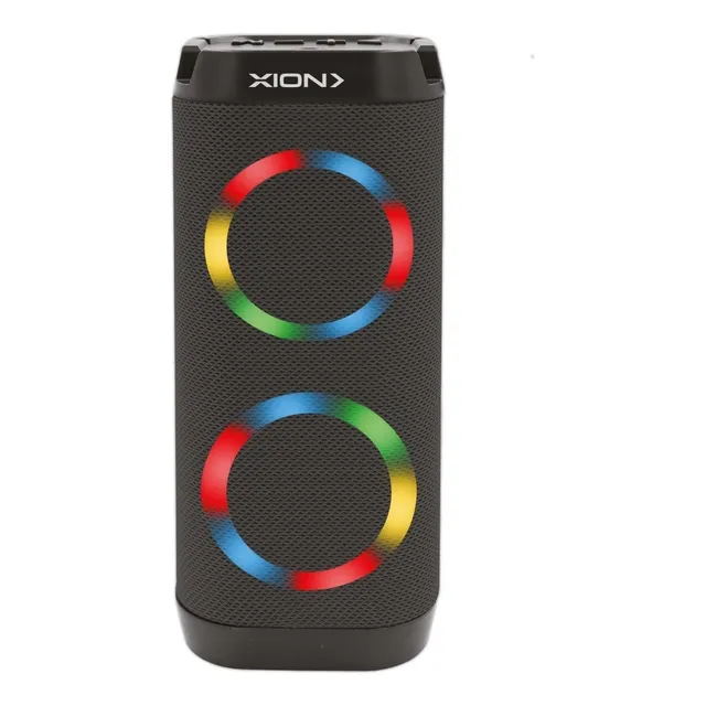Parlante Xion Bluetooth/sd/usb/fm Y Bateria Color Negro