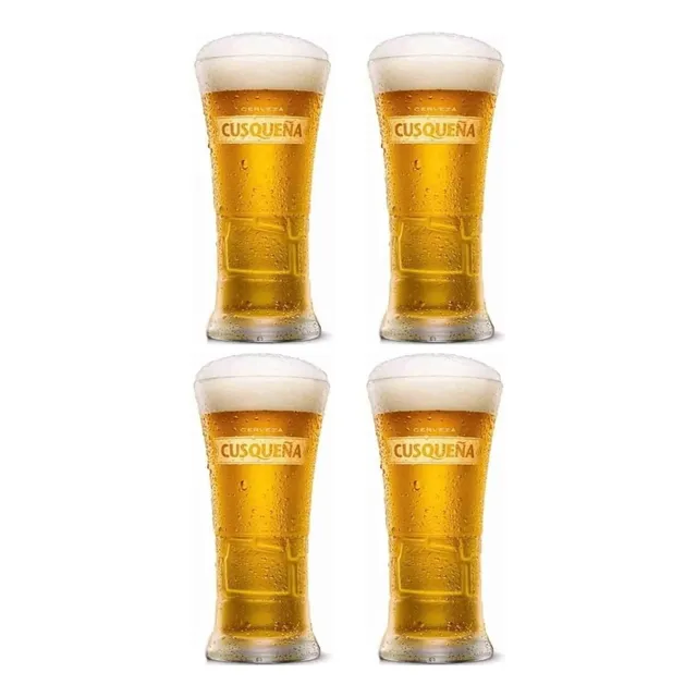 Vaso Kero Cusqueña X4 Und