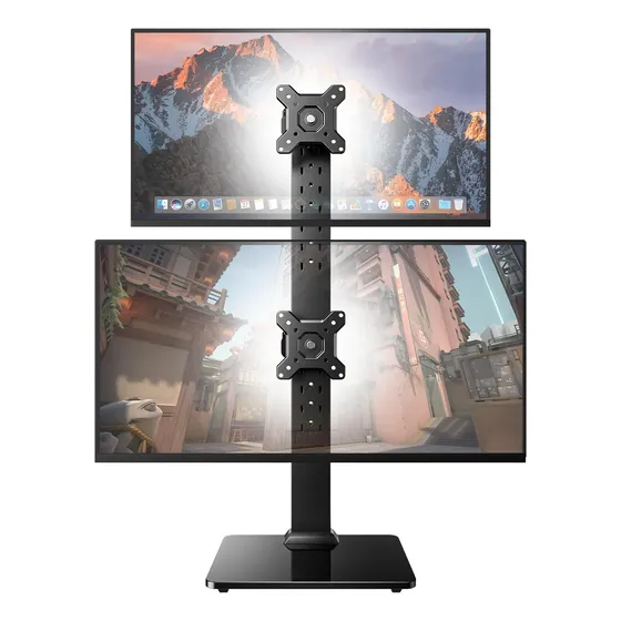Suporte De Monitor Duplo Huanuo Para Telas De 13 A 34 Polega Preto