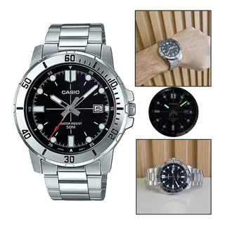 RelĂłgio Casio Original Masculino Prova D'agua Mtp-vd01 RelĂłgio Casio Original Masculino Prova D'agua Mtp-vd01