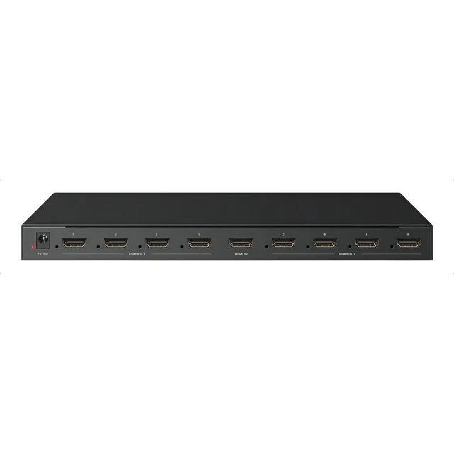 Divisor Con Amplificador Hdmi Ultrahd De 8 Salidas | Bos-408