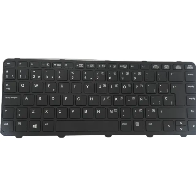 Teclado Para Hp Probook 640g1/640g0/440g1/445g2 Esp C/marco