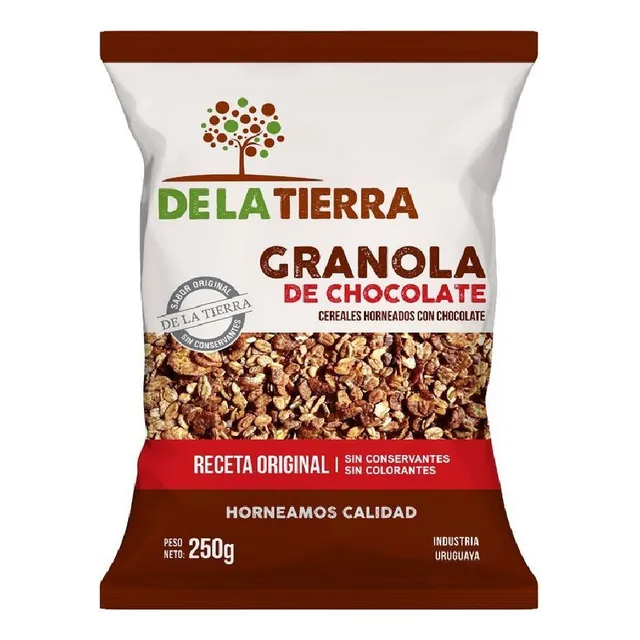 Granola Chocolate De La Tierra 250 Grs
