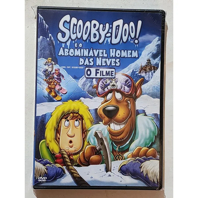 Dvd Scooby-doo! E O Abominável Homem Das Neves Lacrado