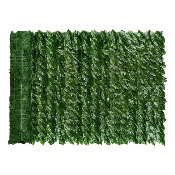 Pack 2 Mallas Hoja Artificial Decoración Enredadera 1x3 M 