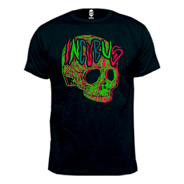 Remera Incubus Rock 100% Algodon Premium Peinado