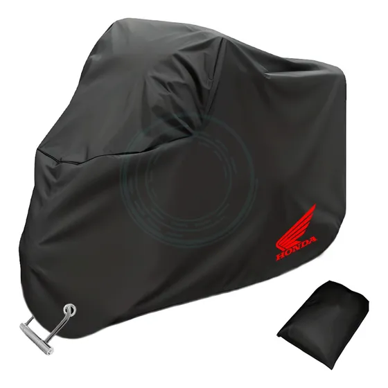 Cobertor Impermeable Moto Honda Xr 125 150 Con Baul Top Case