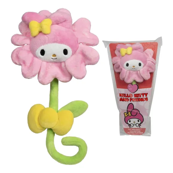 Peluche My Melody Flor San Valentín - Sanrio Hello Kitty