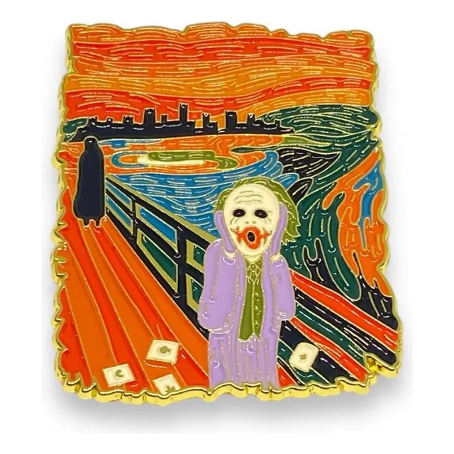 Pin De Óleo El Grito De Van Gogh Broche De Metal