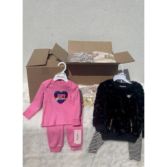 Al Mayor Conjunto De Niñas Marca Juicy Couture Caja 55 Pieza