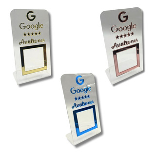 Placa Avaliação Qr Code Google Em AcrĂlico - Cristal Placa Avaliação Qr Code Google Em AcrĂlico - Cristal