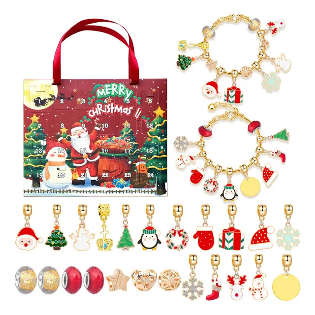 Pulseira Pendente Com Calendário Do Advento U 2023, Natal