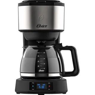 Maquina Cafeteira Oster Elétrica Digital Day Light Programåvel Ocaf500 Preto Italiana Jarra Maquina Cafeteira Oster Elétrica Digital Day Light Programåvel Ocaf500 Preto Italiana Jarra