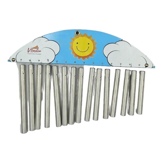 Carrilhão Infantil Jog Vibratom Sol P0125 Com 15 Tubos