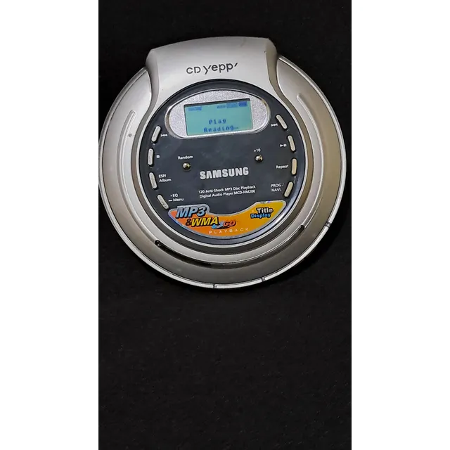 Disman Cd Portátil Samsung ( Perfecto Estado  ) Gris
