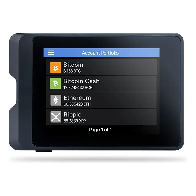 Dispositivo Para Almacenar Cripto Monedas Secux W10