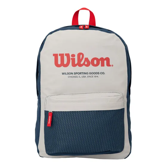 Mochila Wilson Gris Casual Diseño De La Tela Liso