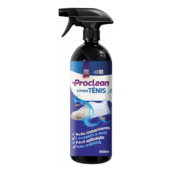 Limpa Tênis Lavagem A Seco Proclean 500ml Incolor Incolor