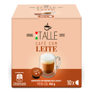 CĂĄpsulas CafĂ© Com Leite Dolce Gusto CompatĂveis 10 Capsulas CĂĄpsulas CafĂ© Com Leite Dolce Gusto CompatĂveis 10 Capsulas