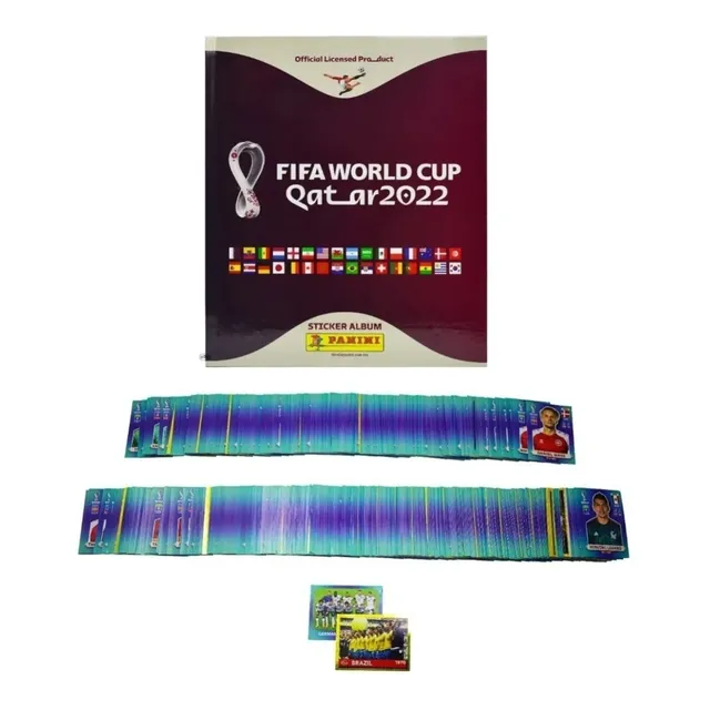 Album Panini Mundial Qatar 2022 Completo Pasta Dura