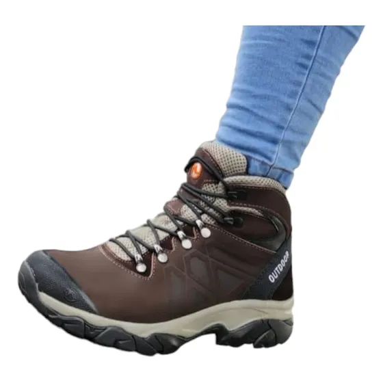 Botines Todo Terreno De Cuero