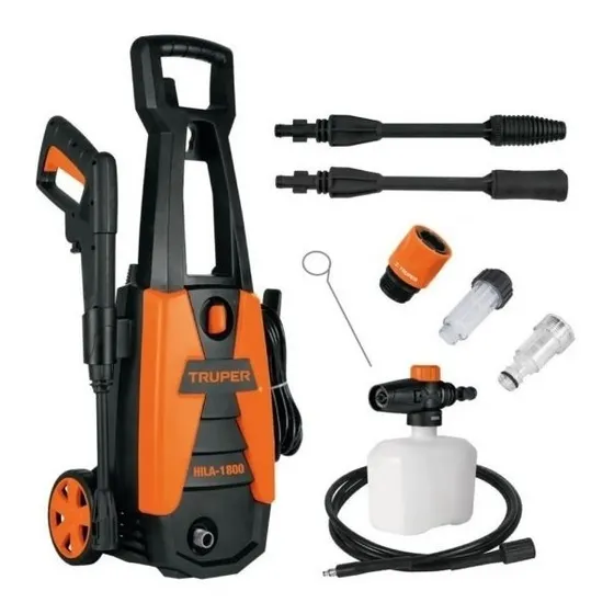 Hidrolavadora 1800 Psi 2 Hp Truper + Dispensador Para Jabón