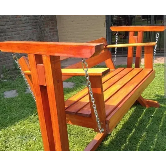 Hama De Madera Con Soporte Exterior Jardín Sillones