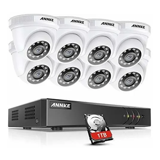 Cctv Camara Canal Mp Lite Dvr Tb Hd Tvl Domo Electronico