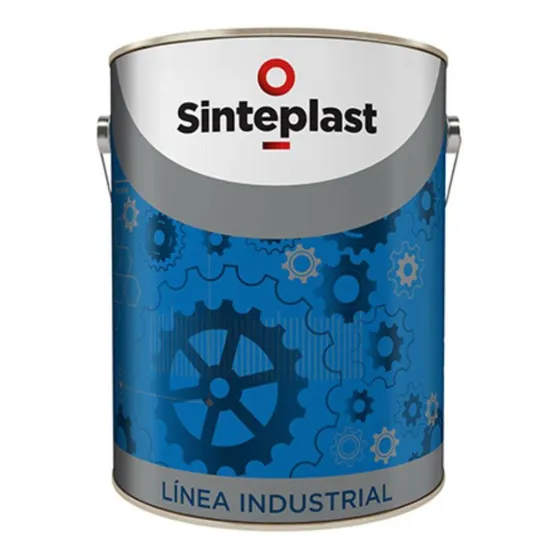 Esmalte Sintetico Dtm Amarillo Sinteplast 4 Lts Antioxido