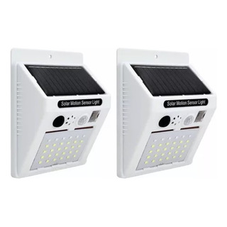 2pcs Alarma Solar Con Detector Movimiento - Lámpara 2pcs Alarma Solar Con Detector Movimiento - Lámpara