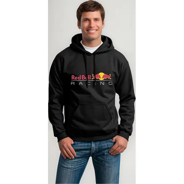 Buzo Hoodie Capota Hombre Red Bull Raicing