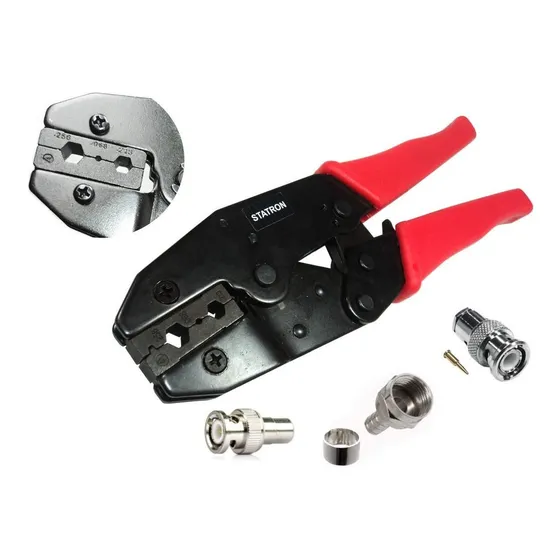 Alicate Crimpadorterminal Tipo Bnc Rg58/59/62 Ht336a Crimp A