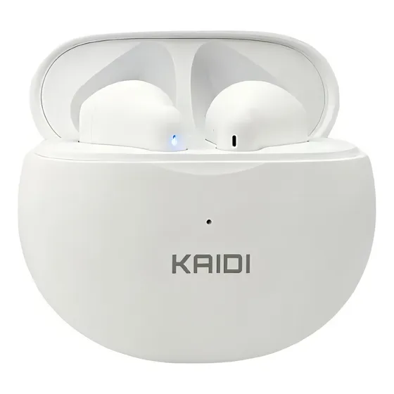 Fone De Ouvido Bluetooth Kaidi Kd770 Tws 5.1 Branco