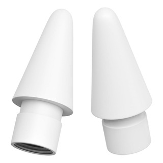 Kit 2 Ponta Substituição Compatível Apple Pencil 1a E 2a Ger Kit 2 Ponta Substituição Compatível Apple Pencil 1a E 2a Ger