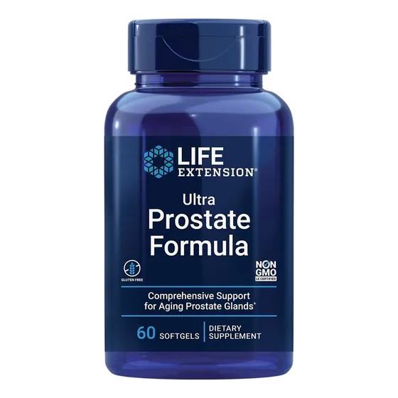 Life Extension Ultra Prostate Formula Prostata 60 Softgels Sabor Sin Sabor