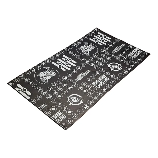 Insonorizante Butil 3 En 1 De 46x80cm 8mm - 10pzas
