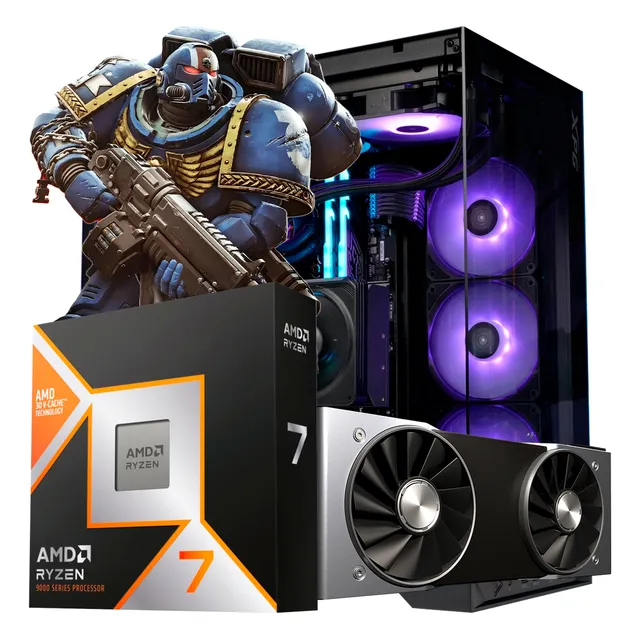 Pc Armada Gamer Ryzen 7 9800x3d 64gb Ssd 2tb Rtx 5080 Gp9800