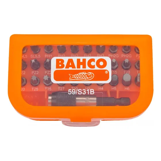 Juego De Puntas 31 Pza Bahco 59/s31b
