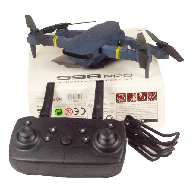 Drone 998 Pro Camara 4k Ultra Hd Wifi Pegable