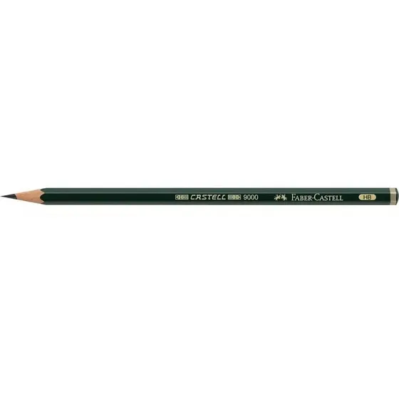 Lapiz Faber Castell Hb Grafito 9000 X Unidad