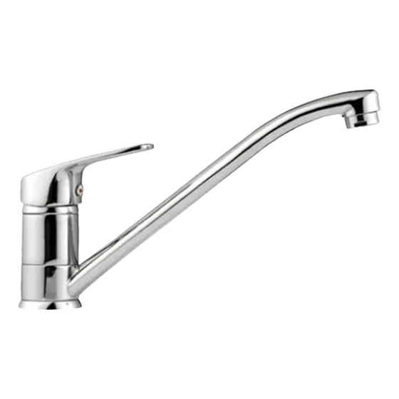 Canilla Griferia Monocomando Cocina Mesada Pico Largo 