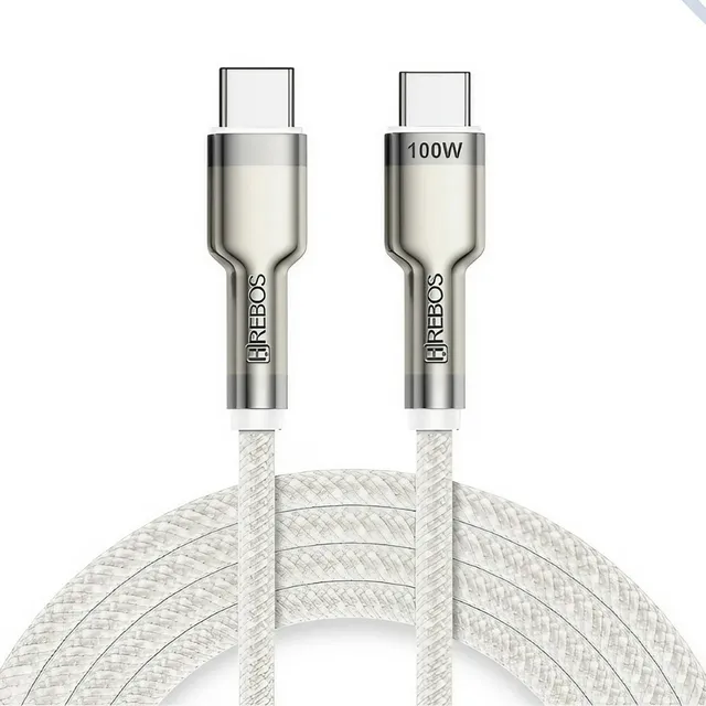 Cabo Tipo C 100w Hrebos Usb-c 1m.